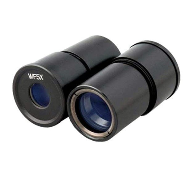 Amscope Pair of WF5X Microscope Eyepieces (30.5mm) EP5X305